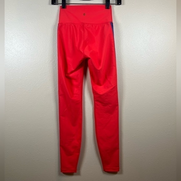 Spiritual Gangster Rainbow Stripe Compressive High Waist 7/8 Legging Size XS - Picture 3 of 8